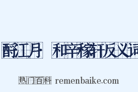 酹江月·和辛稼轩反义词是什么意思的图片